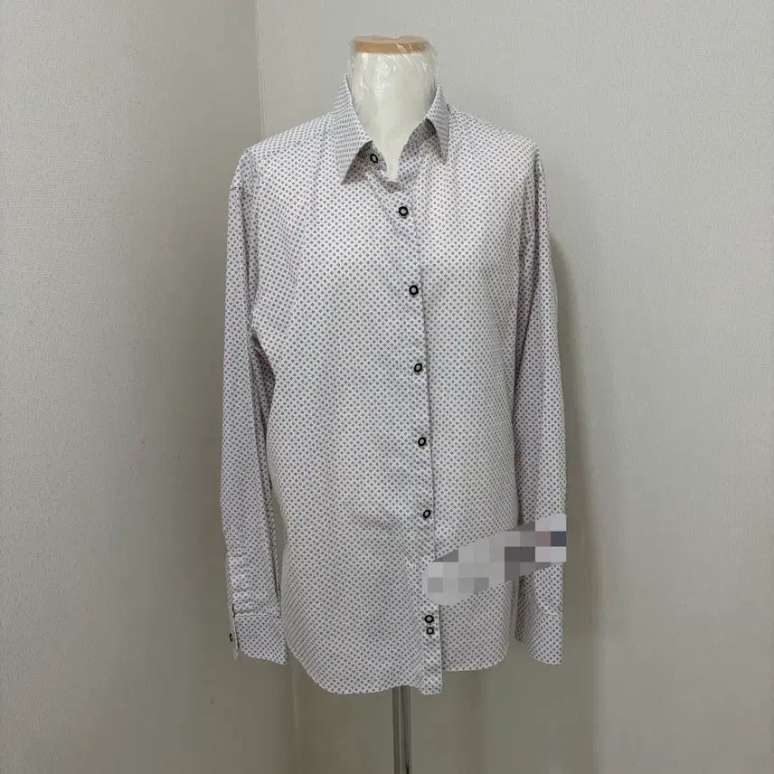 [BUNJANG] Jill Stuart Dot Pattern Long Sleeve Shirt / 질스튜어트 도트 패턴 긴팔 셔츠