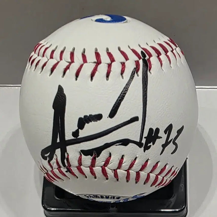 [BUNJANG] Hurado Signed Samsung Logo Baseball / 후라도 삼성 로고볼 싸인볼