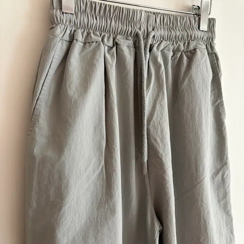 [BUNJANG] Gray String Jogger Pants / 그레이 스트링 조거팬츠