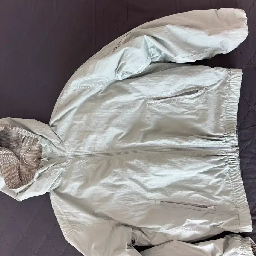 [BUNJANG] Coor Reversible Hooded Jumper Mint / 쿠어 리버서블 후드 점퍼 민트