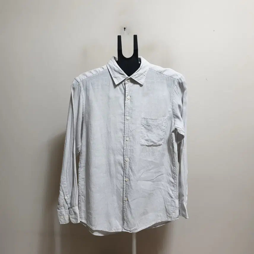 [BUNJANG] Uniqlo Linen Shirt / 유니클로 마 남방셔츠/100