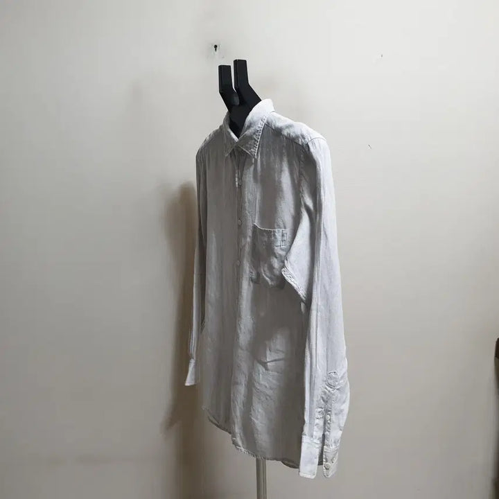 [BUNJANG] Uniqlo Linen Shirt / 유니클로 마 남방셔츠/100