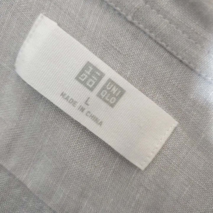 [BUNJANG] Uniqlo Linen Shirt / 유니클로 마 남방셔츠/100