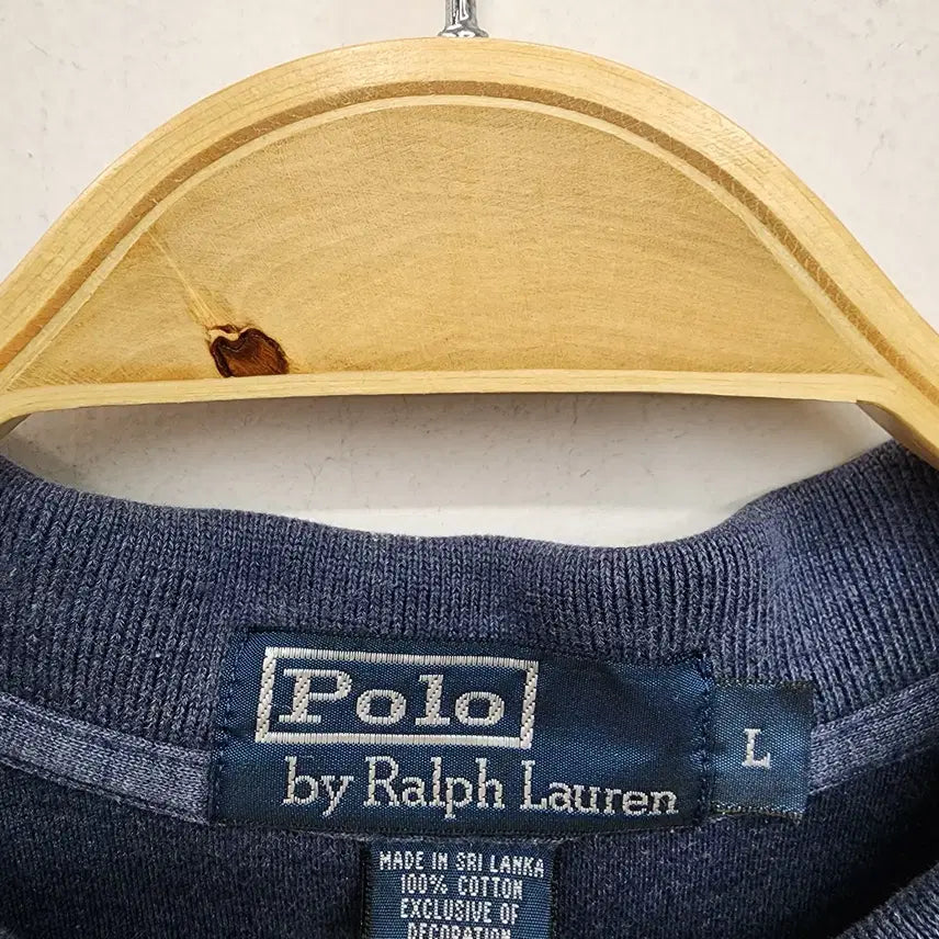 [BUNJANG] Polo Ralph Lauren Navy Polo Shirt / 폴로 남성 티셔츠 100사이즈