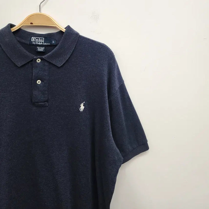 [BUNJANG] Polo Ralph Lauren Navy Polo Shirt / 폴로 남성 티셔츠 100사이즈