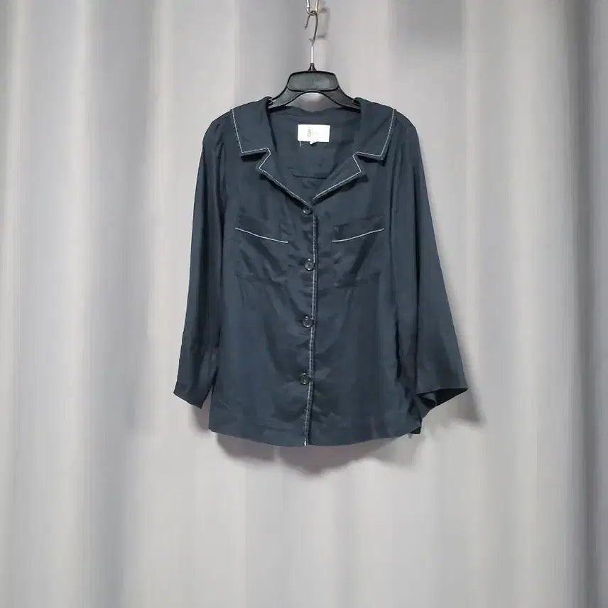 [BUNJANG] G Studio Linen 100% Pleated Back Jacket / g 스튜디오 린넨100 뒷면 플리츠 자켓