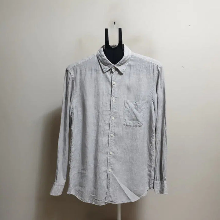 [BUNJANG] Uniqlo Linen Shirt / 유니클로 마 남방셔츠/100