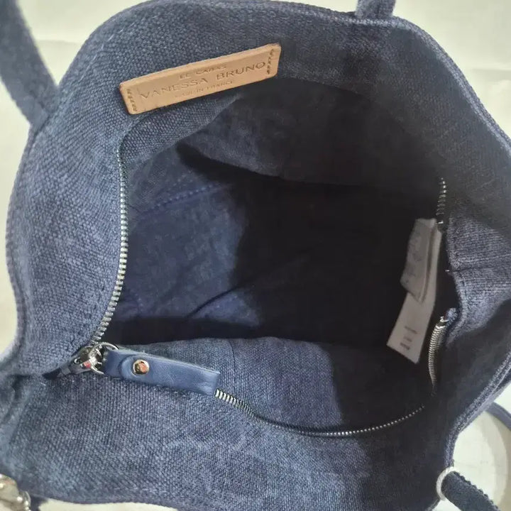 [BUNJANG] Vanessa Bruno Cabas Spangle Tote Bag Navy S / [새상품]바네사브루노 카바스 스팽글 토트백 네이비S