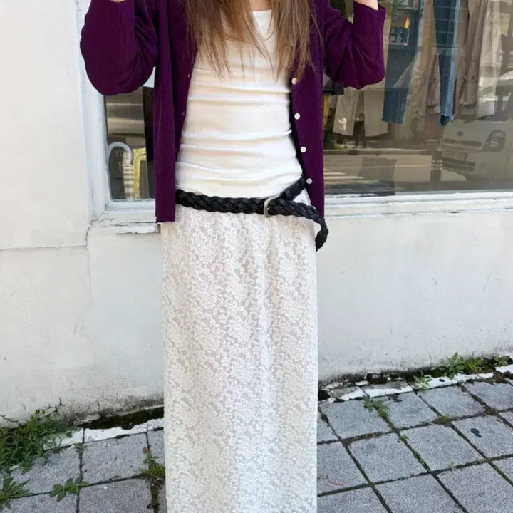 [BUNJANG] Markedly Poor Shop Ivory Jacket / 푸어샵 조이드비비에