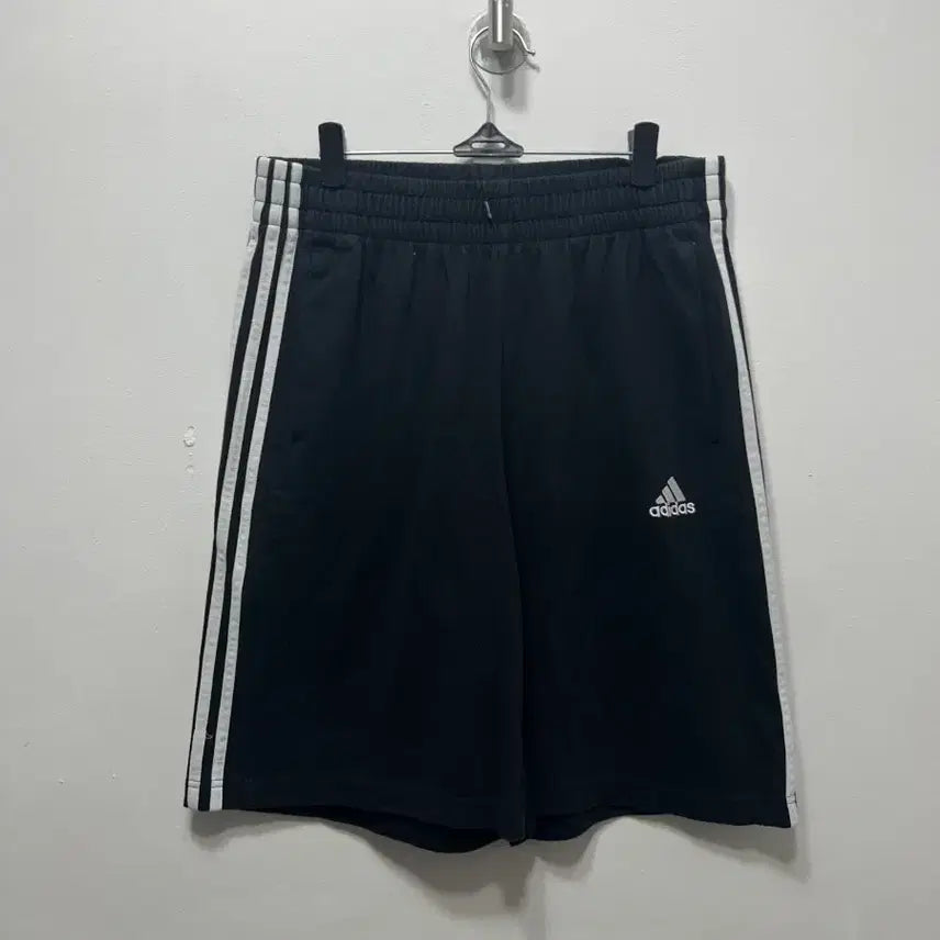 [BUNJANG] Adidas Three-Stripe Shorts Black XL / 아디다스 삼선 반바지 블랙 XL
