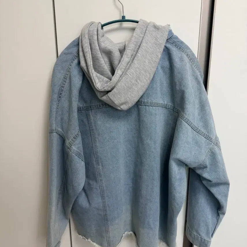 [BUNJANG] Vintage Denim Jacket / 후드빈티지 데님자켓 프리사이즈