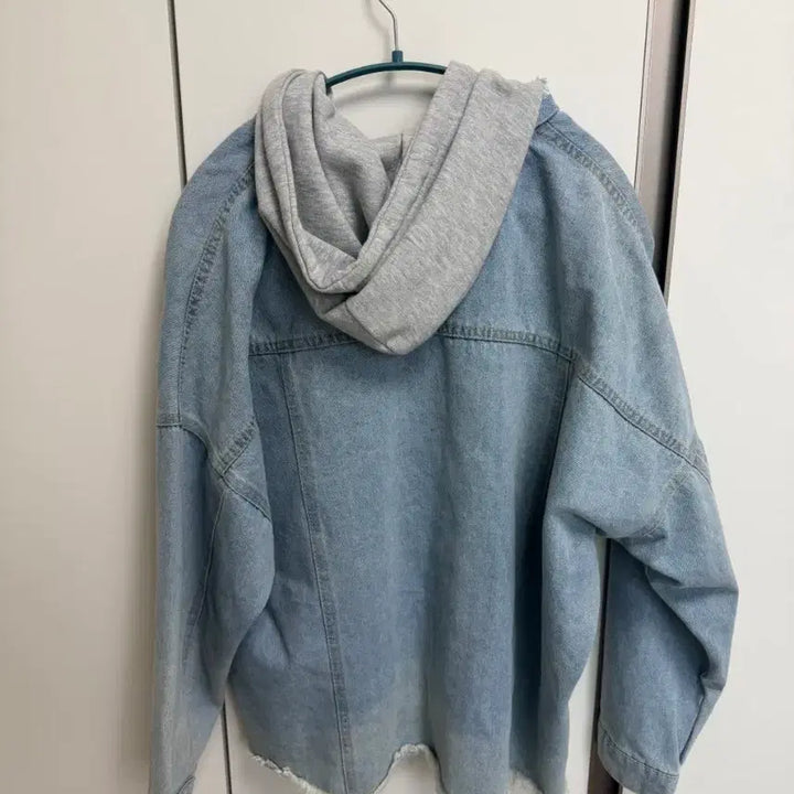 [BUNJANG] Vintage Denim Jacket / 후드빈티지 데님자켓 프리사이즈