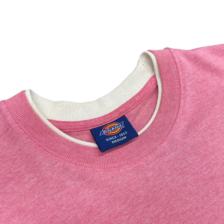 [BUNJANG] Dickies Pink Ringer Tee M / 디키지 핑크 링거 티셔츠 M