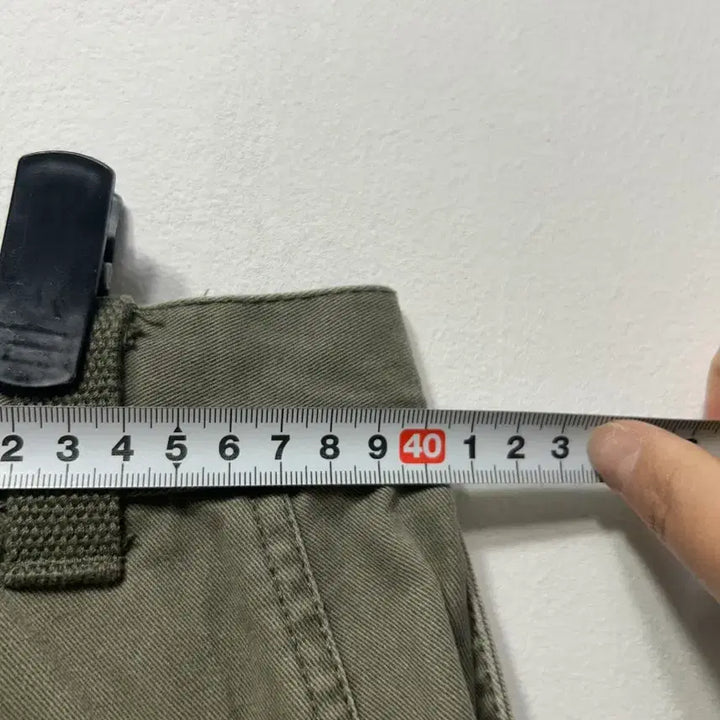 [BUNJANG] Khaki Cargo Shorts 30 / 카키색 카고 반바지 30