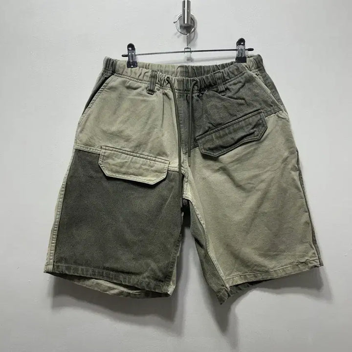 [BUNJANG] Two-Tone Cargo Shorts 30 / 투톤 배색 카고 반바지 숏팬츠 30