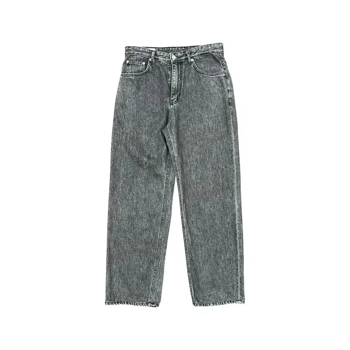 [BUNJANG] In The Raw Black Denim Jeans / 인더로우 흑청 데님팬츠 1
