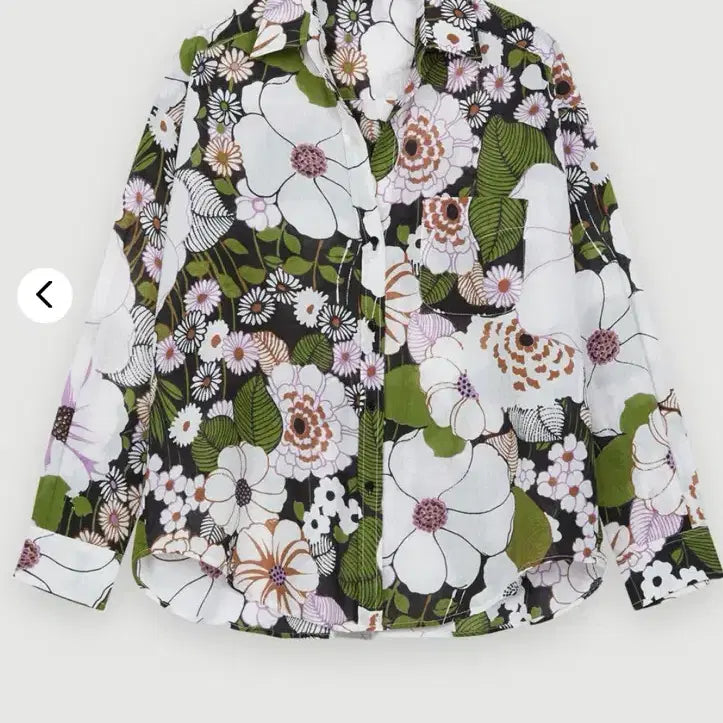 [SOLD OUT] 마쥬 플로럴 프린트 셔츠