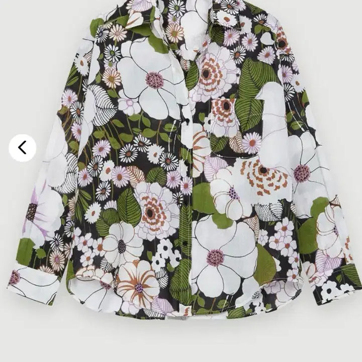 [SOLD OUT] 마쥬 플로럴 프린트 셔츠