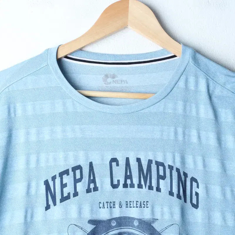 [BUNJANG] Nepa Functional Short Sleeve T-shirt / W(M-L) 네파 반팔 티셔츠 기능성 연블루 롱-18602
