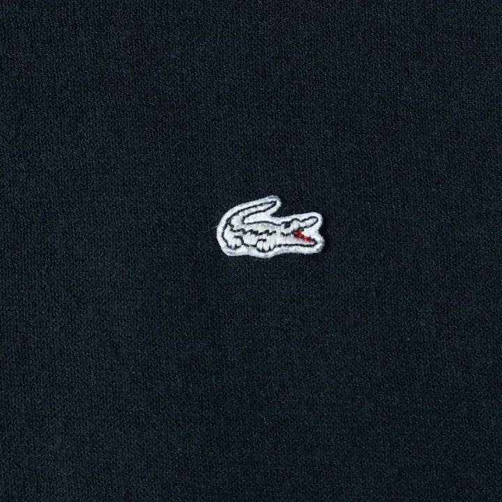 [BUNJANG] Lacoste Charcoal Knit Polo T-Shirt / (M) 라코스테 반팔 카라 티셔츠 니트 차콜 무지 놈코어-185BF