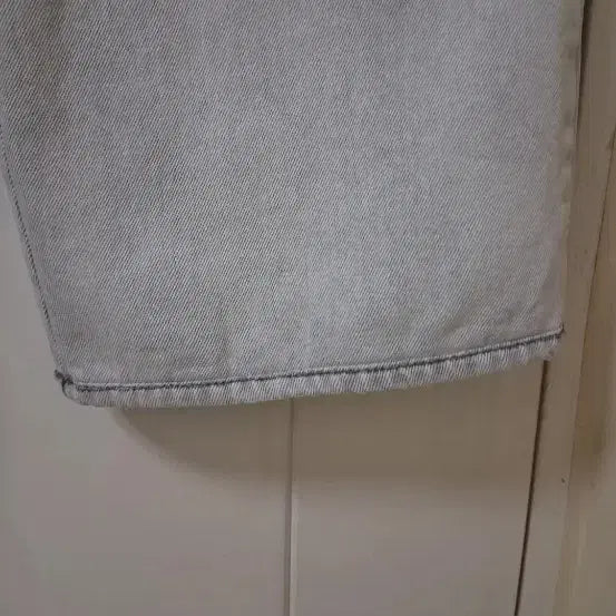 [BUNJANG] ZOOQ Wide Gray Denim Pants / 주크 와이드 그레이 데님 팬츠