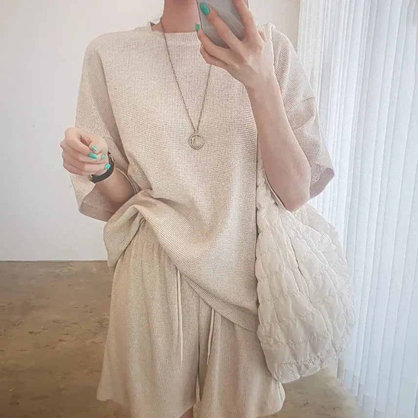[BUNJANG] Summer Casual Shorts Suit / (해외배송 )여름 심플 캐주얼 반바지 정장