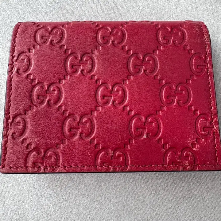 [BUNJANG] Gucci Sima Ribbon Bifold Wallet / 구찌 시마 리본 반지갑