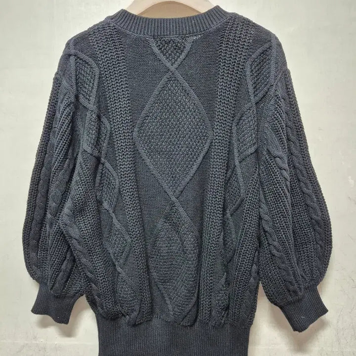 [BUNJANG] Georges Rech Cable Knit Sweater / 조르쥬레쉬 케이블 패턴 니트(새상품)