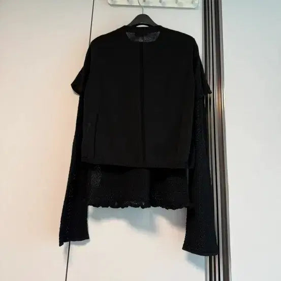[SOLD OUT] 시스템 블랙 레이어드 니트세트