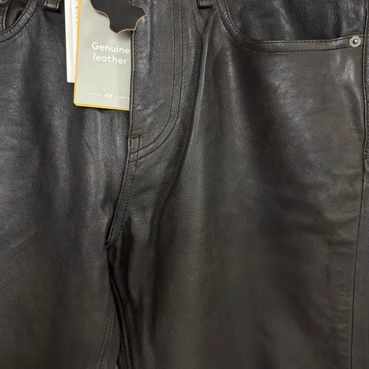 [BUNJANG] H&amp;M Edition Real Leather Biker Pants / H&amp;M 에디션 리얼 레더 바이커 팬츠