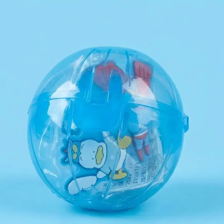 [BUNJANG] Sanrio x Action Kamen Collaboration Gacha Keychain / 산리오 액션가면 콜라보 가챠