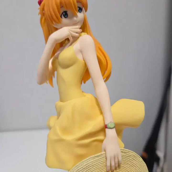 [BUNJANG] Evangelion Asuka Sunflower Ver. Figure / 에반게리온 아스카 피규어 해바라기 ver.