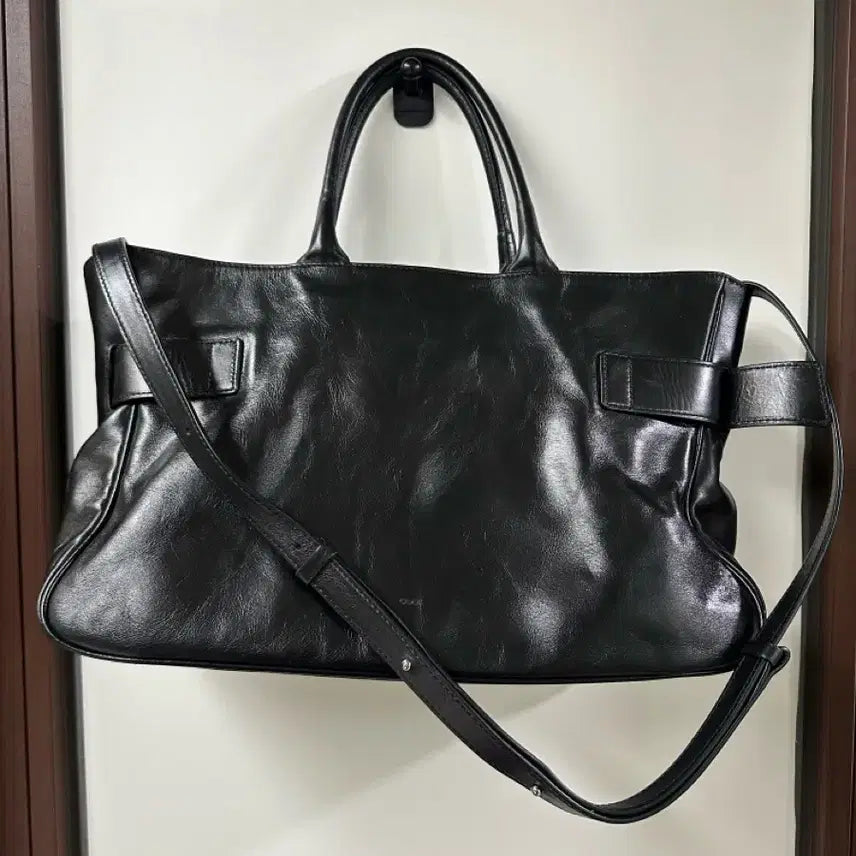 [SOLD OUT] 오소이 토트 브로클 스톤 블랙 osoi tote brocle black