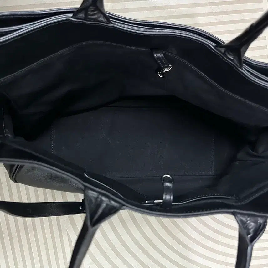 [SOLD OUT] 오소이 토트 브로클 스톤 블랙 osoi tote brocle black