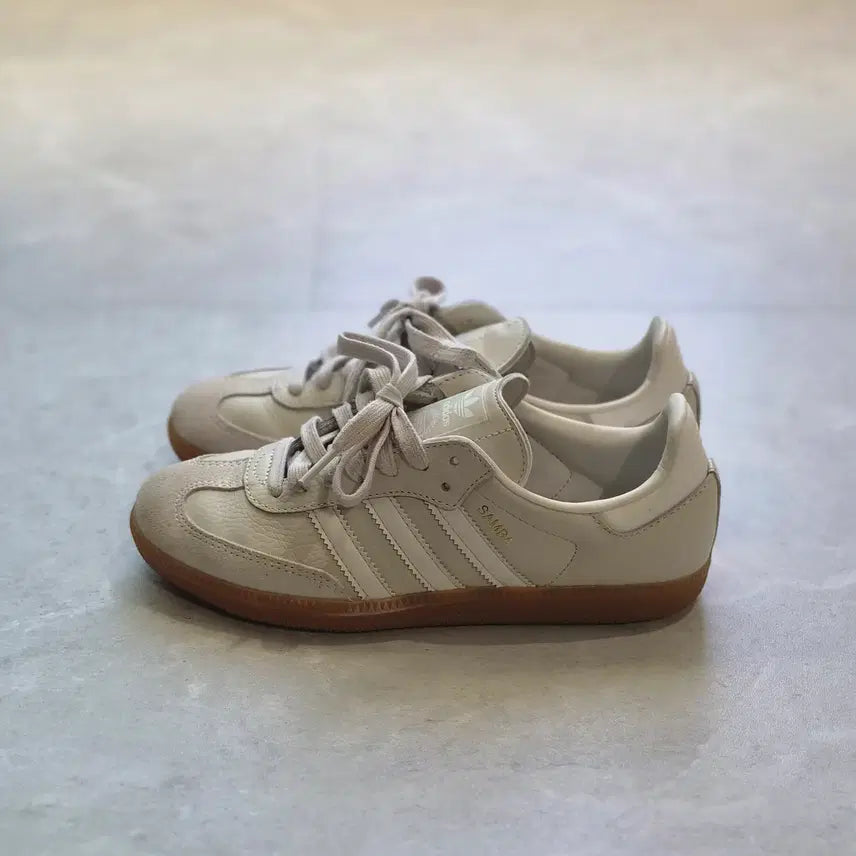 [BUNJANG] Adidas Samba OG Aluminium Chalk White / 아디다스 삼바 OG 알루미늄 초크 화이트