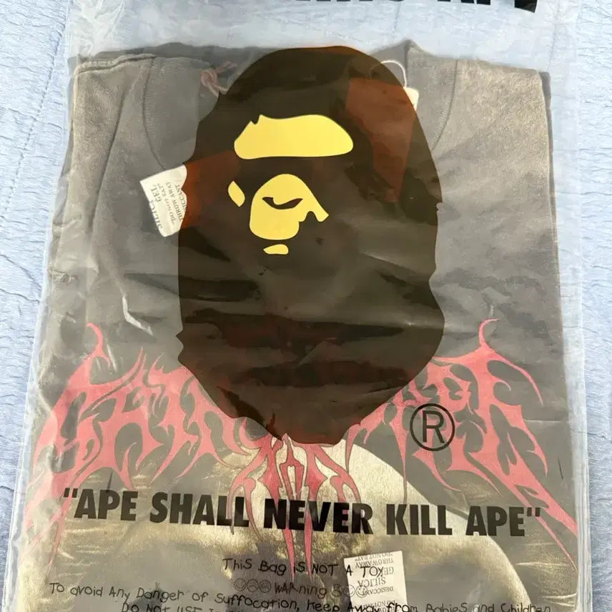 [BUNJANG] St. Michael x BAPE T-Shirt XL / [XL]  세인트미카엘 베이프 티셔츠