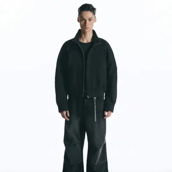 [BUNJANG] In Silence Crop Jumper / 인사일런스 크롭 점퍼 L