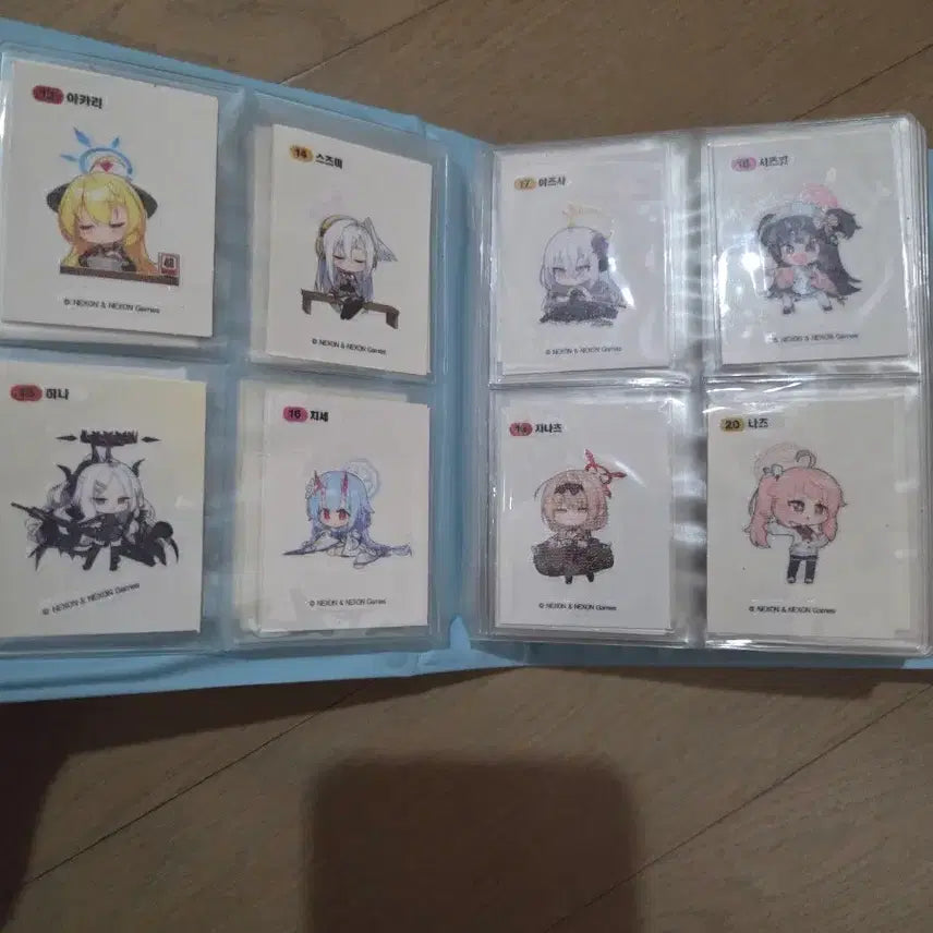[BUNJANG] Blue Archive Tteokbokki Sticker Full Collection / 블루아카이브 띠부씰 올컬렉 팝니다