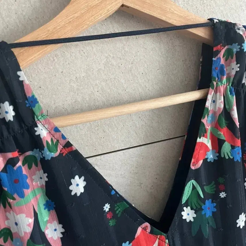 [BUNJANG] Juicy Judy Floral Pattern Long Dress / 쥬시쥬디 원피스