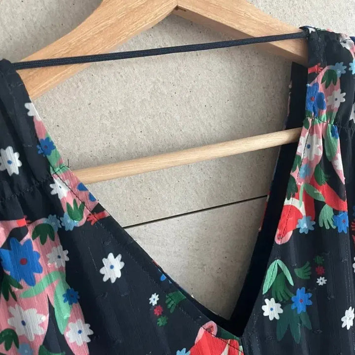 [BUNJANG] Juicy Judy Floral Pattern Long Dress / 쥬시쥬디 원피스