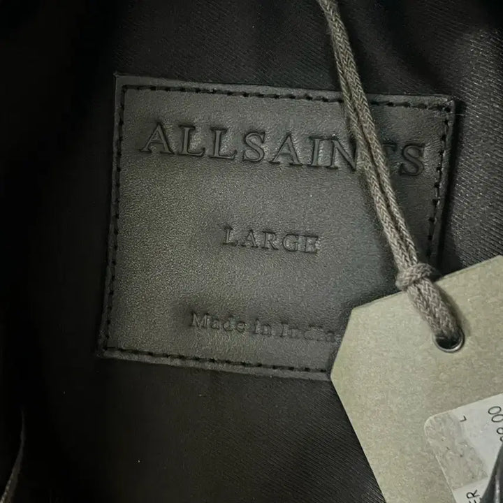 [BUNJANG] AllSaints Milo Biker Leather Jacket / 올세인츠 밀로라이더 L