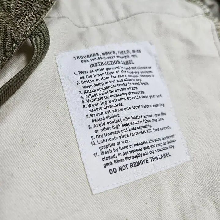 [BUNJANG] U.S. Army M-65 Field Trousers XL / 60S M65 바지 필드 팬츠 xl M0277