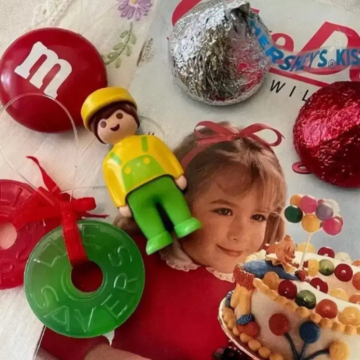[BUNJANG] Vintage Green Candy Ornament / 1990s/미국빈티지 캔디 오너먼트 (그린)