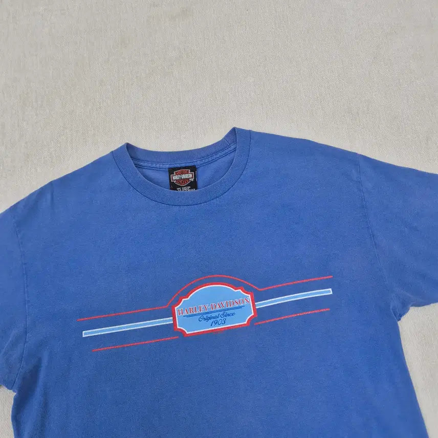 [BUNJANG] Harley Davidson L Size Vintage T-shirt / 할리데이비슨 L사이즈 반팔티셔츠