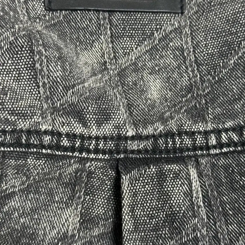 [SOLD OUT] USHI 빈티지 워싱패턴셔츠 L