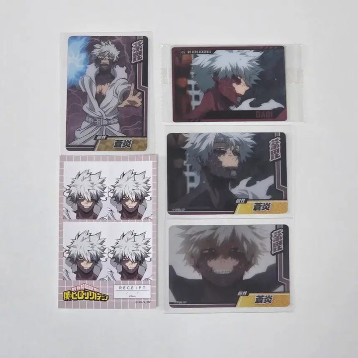 [BUNJANG] My Hero Academia Dabi Card and Sticker Bundle / (일괄) 히로아카 다비 카드, 스티커