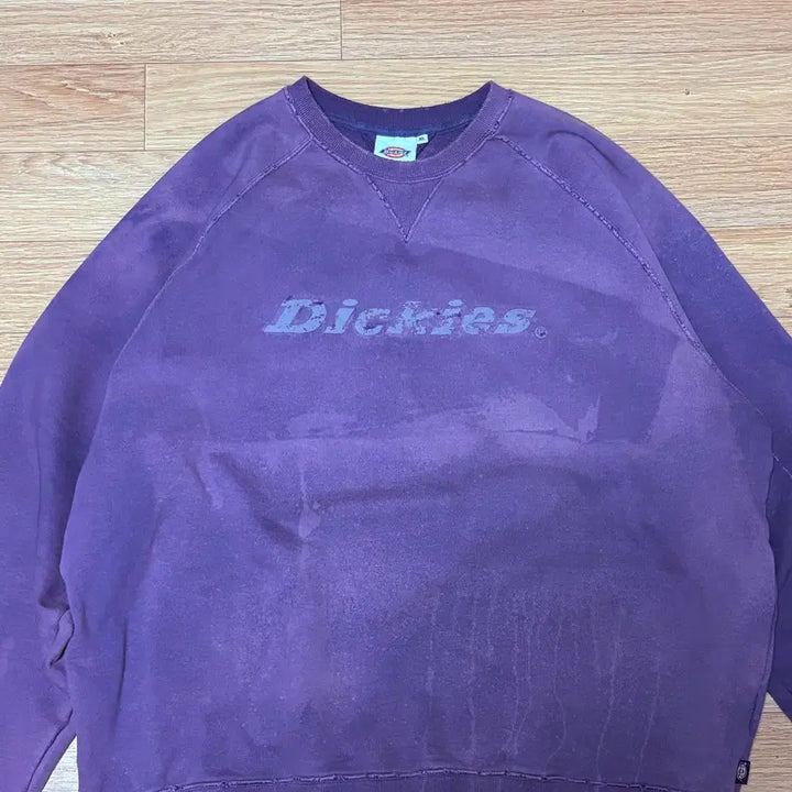[BUNJANG] Dickies Stone Texture Font Logo Sweatshirt Navy / [XL]디키즈 스톤텍스처 폰트 로고 스웨트셔츠 Navy 판매