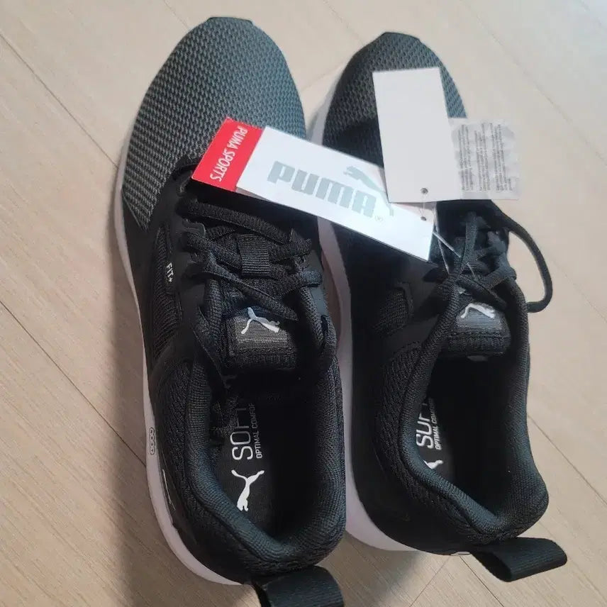 [BUNJANG] Puma Tennis Shoes Black / 푸마 신발 블랙[새 제품]