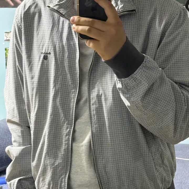 [BUNJANG] Gant Gingham Check Vintage Harrington Jacket / [XL]간트 깅엄 체크 빈티지 해링턴 자켓 판매
