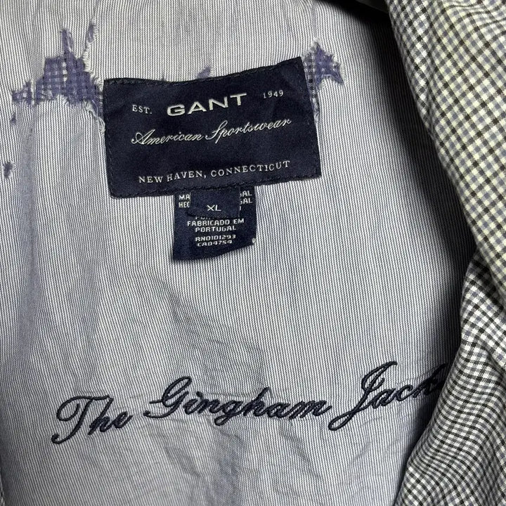 [BUNJANG] Gant Gingham Check Vintage Harrington Jacket / [XL]간트 깅엄 체크 빈티지 해링턴 자켓 판매